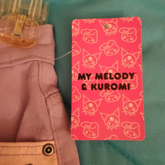 🆕 MY MELODY & KUROMI Jeans Shorts Size 1 - Picture 7 of 7